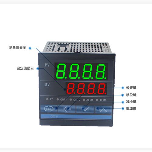 CD101智能数字显示PID温控仪表CD701可调节CD901温度控制器CD401