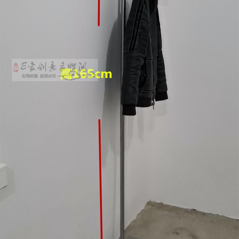 铁艺收纳衣架子房间挂衣架卧室金属衣帽架落地式多功能现代简约