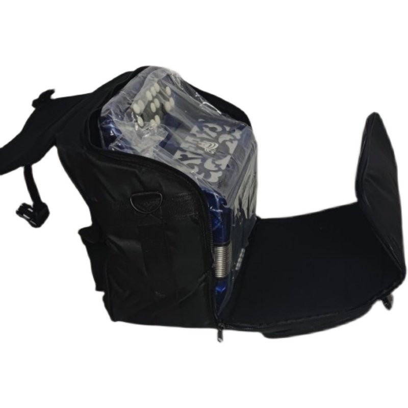 8-120贝司贝斯加厚加宽双肩背带手风琴包防撞厢式海绵夹层防雨包