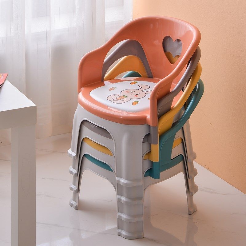 幼儿靠背椅子儿童餐椅放屁凳子宝宝吃饭椅防滑家用板凳卡通叫叫椅,住宅家具,儿童椅（原婴童）,淘宝优惠券,粉丝福利购,淘宝优惠卷