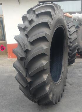 16.9-34拖拉机轮胎 16.9 18.4R34拖拉机加密人字花纹农业轮胎