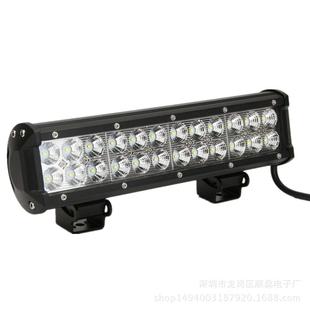 72W工作灯汽车射灯改装 bar 车顶灯大灯长条灯 light 工厂直销LED