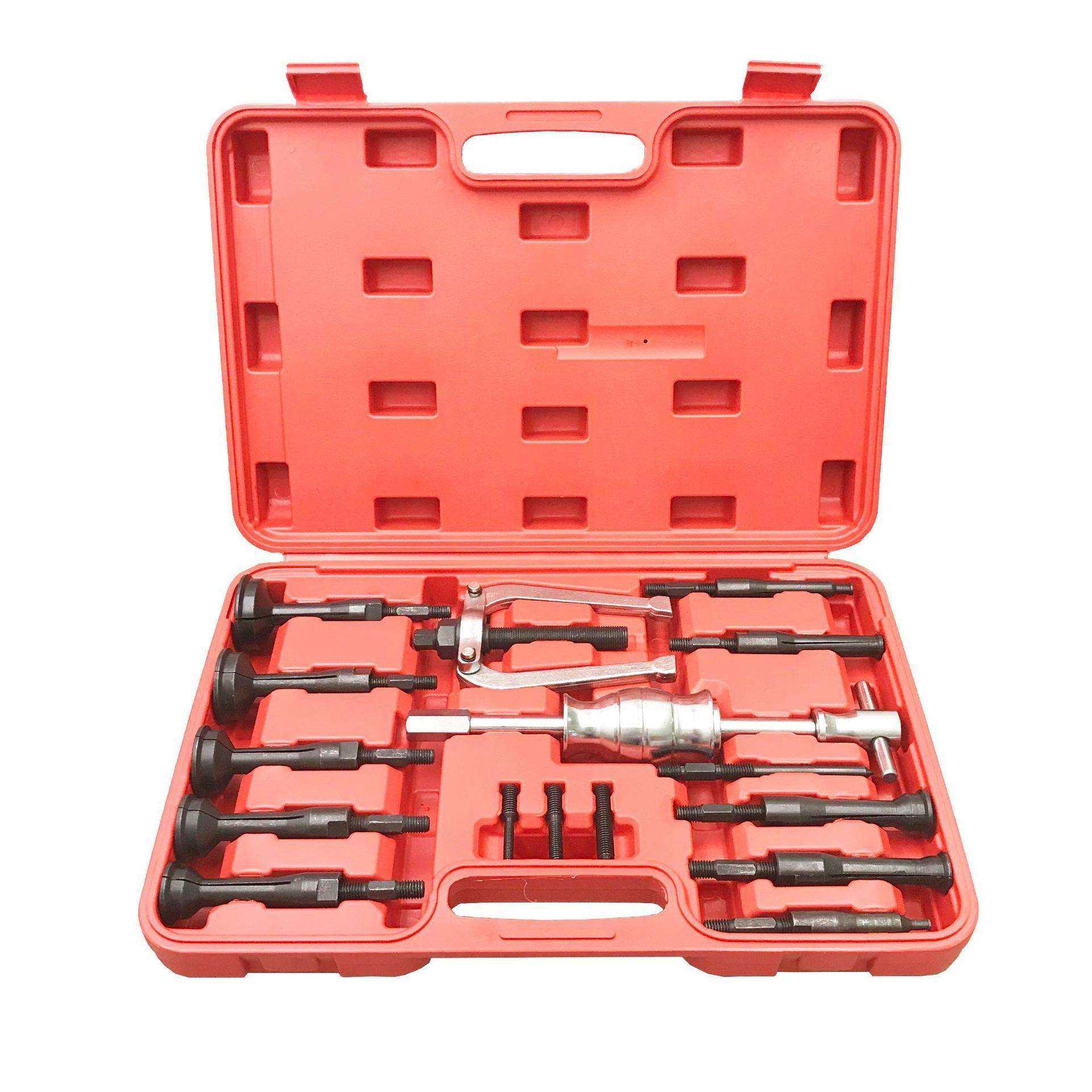 16件套内孔轴承拉马拉码拆卸工具 內孔培令滑锤拆卸器