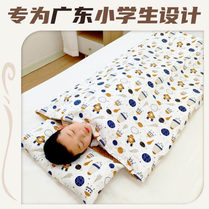 纯棉儿童被子小学生午休睡袋午睡四季可脱胆源头工厂直销