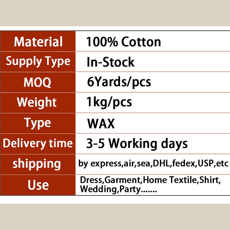 非洲蜡染布24*24棉african Ankara fabric pint非洲蜡染布