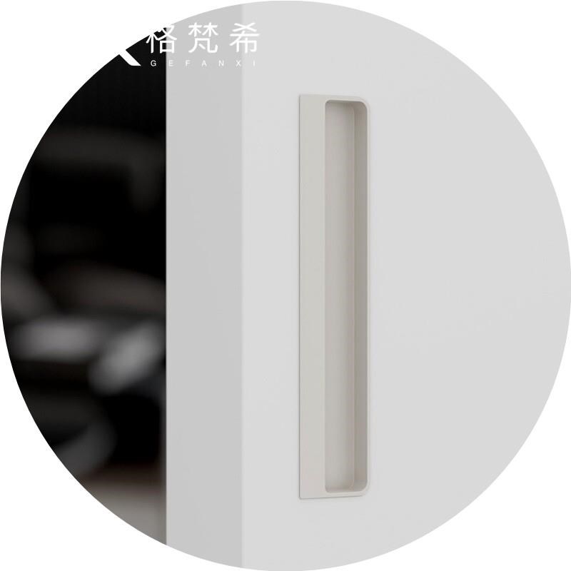 移动门无轨幽灵门拉手厨房卫生间推拉门把手吊轨推拉巴士门暗扣手