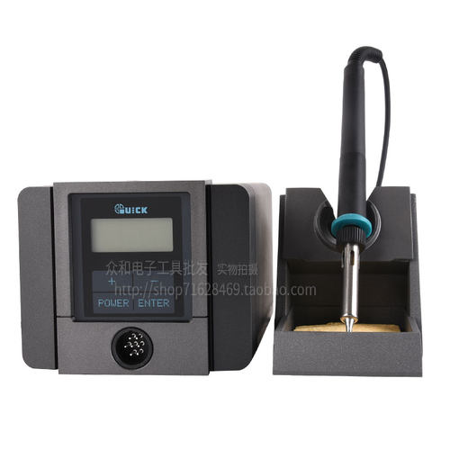 包邮 QUICK快克TS1200A 智能无铅电焊台电烙铁 120W自动休眠焊台