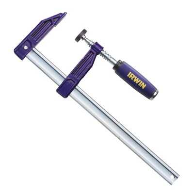 欧文irwin金属铸铁臂钢杆加重木工固定G/F字夹紧器具拼板太空猴子