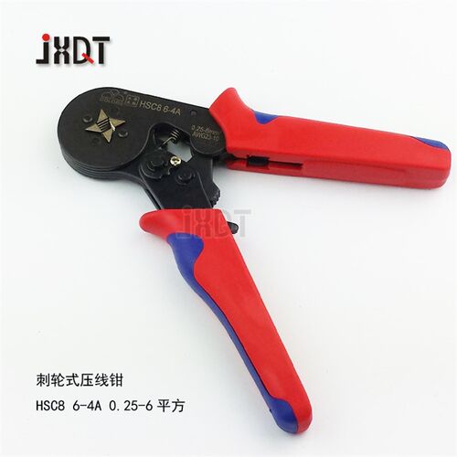 自调式压接钳 套管式压线钳 四边形 华胜 理想  HSC8 6-4 LXC86-4