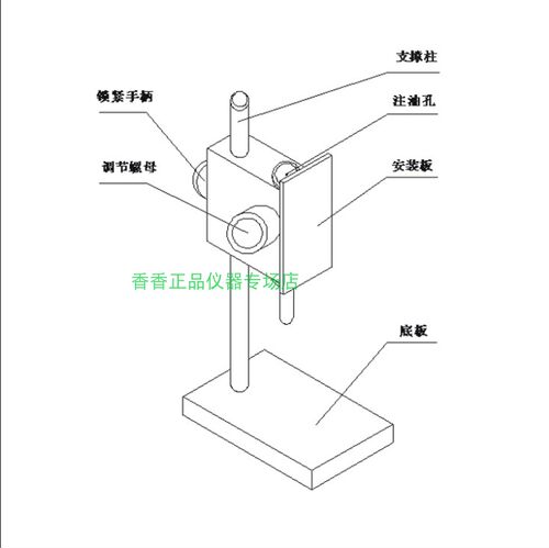 联羽按键专用负荷机台SH-F 配合推拉力使用按键测试台