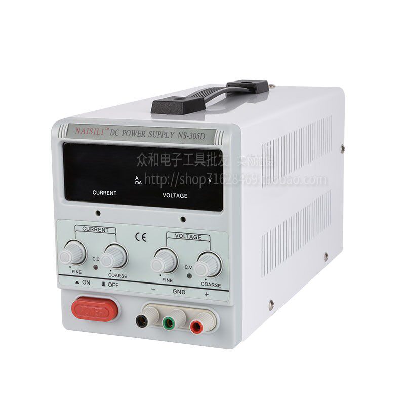 包邮直流稳压电源605D可调电压305D数显表1003维修电源60V100V30V