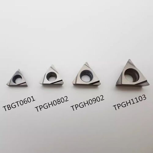 小三角精镗刀粒钢件不锈钢小孔 TPGH080202 镗孔刀片 TPGH090204L