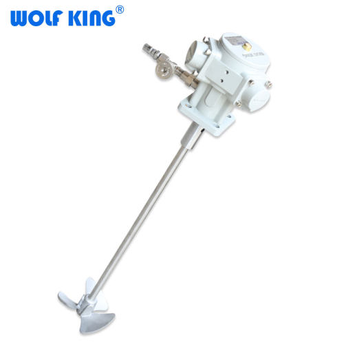 WOLF KING5加仑油漆搅拌器手提自动升降式工业级油漆涂气动搅拌机