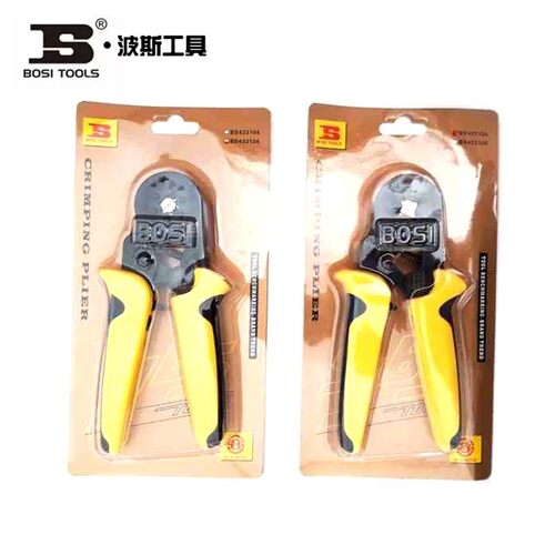 波斯工具套管式专用压线钳管型端子多功能压接钳 BS433104 433106