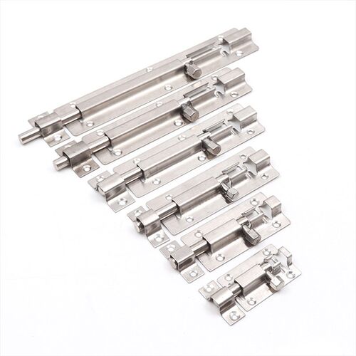 304不锈钢明插销门栓门扣木门窗防盗插销锁卫生间加厚明装门插销