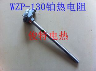 PT100温度传感器 WZP 130 PT100铂电阻 300长 不锈钢感温棒