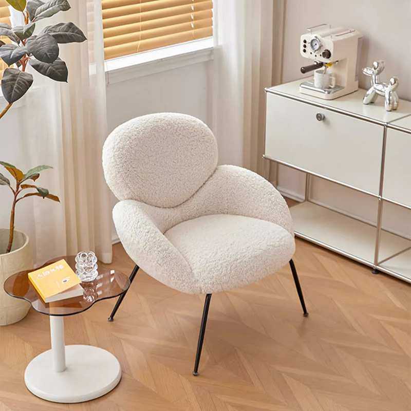 轻奢网红单人沙发北欧简约设计师创意客厅卧室懒人躺椅阳台休闲椅