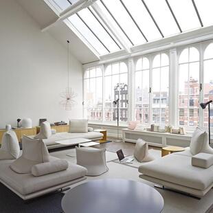 北欧沙发床小户型民宿客厅现代简约设计师写意空间三人沙发定制