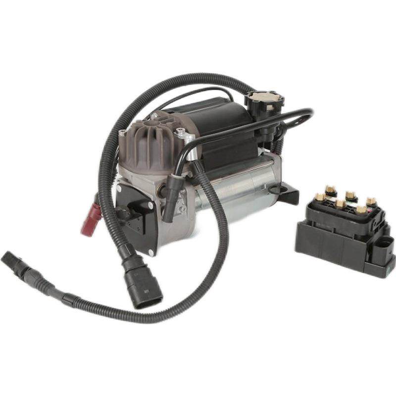 适用奥迪A8 D3 4E S8空气压缩机 空气打气泵悬挂充气泵4E0616007B