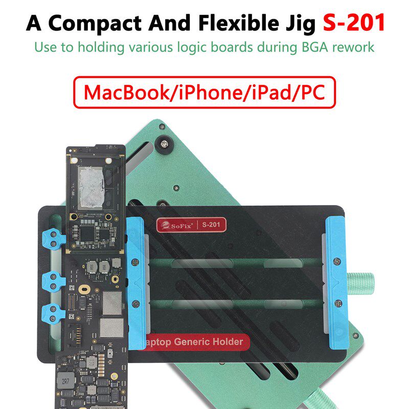 S-201卡具手机笔记本电脑维修卡C具多功能主板 固定台夹具耐高温