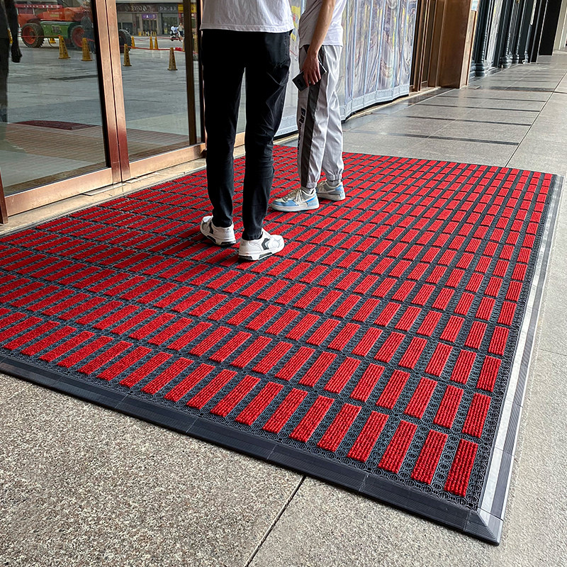 商场门口地垫大面积门垫商用进B门地毯入口除尘垫子室外防滑脚垫