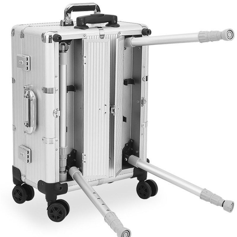 新款化妆师专业化妆箱跟妆箱带灯化妆箱大容量一体支架带镜子拉杆,收纳整理,化妆箱/盒,淘宝优惠券,粉丝福利购,淘宝优惠卷