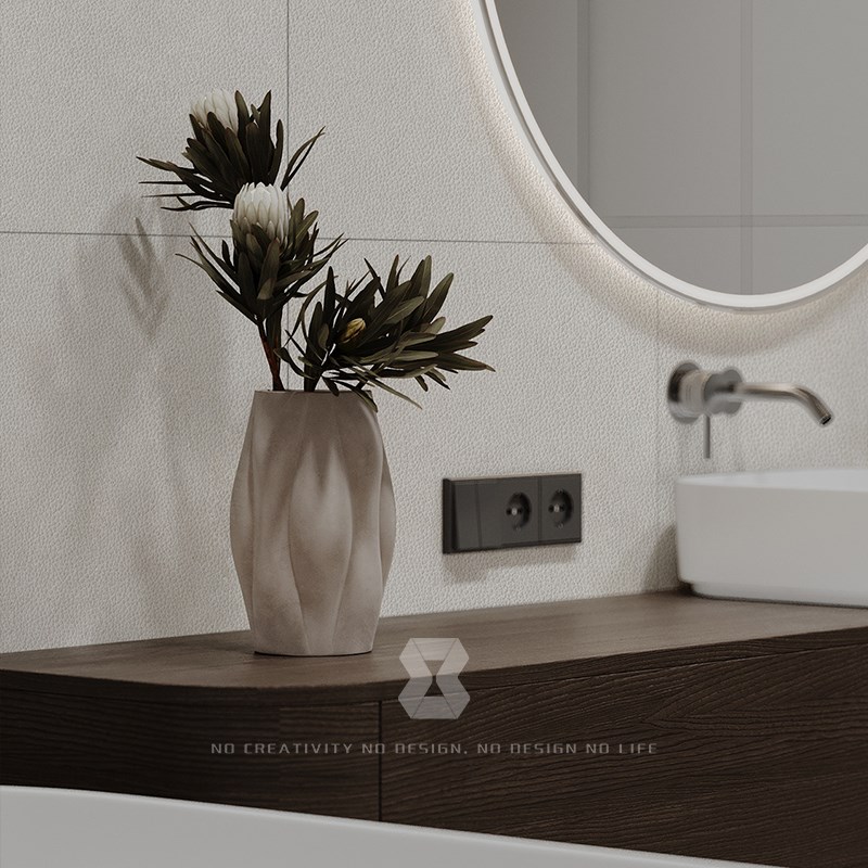 皮纹革瓷砖哑光防滑墙地砖 别墅客餐厅卫生间酒店服装连锁店地砖