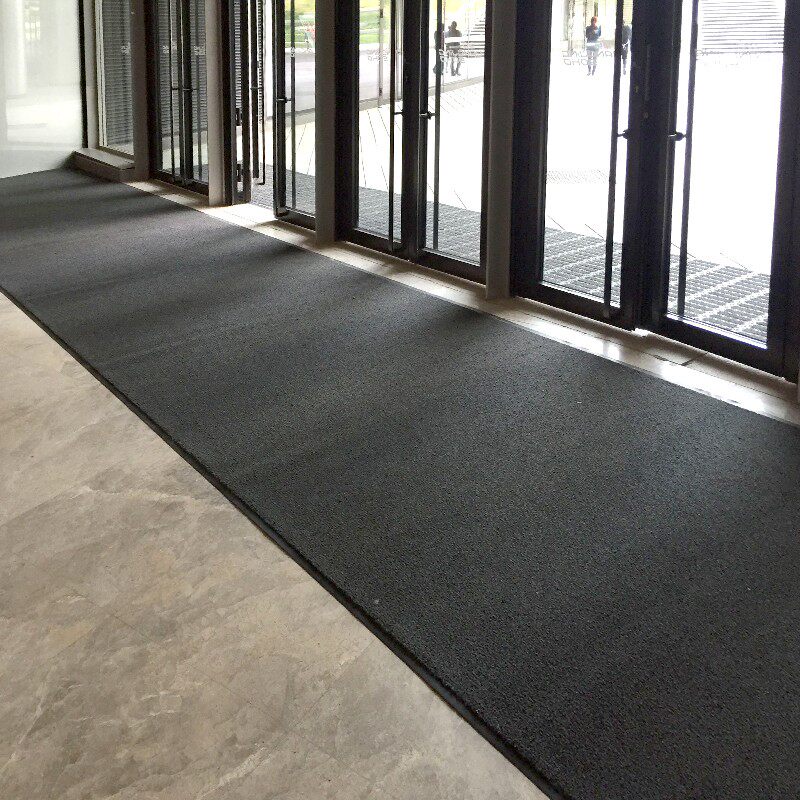 酒店大门口地垫进门门垫q通道玄关地毯商用吸水脚垫定制logo门口