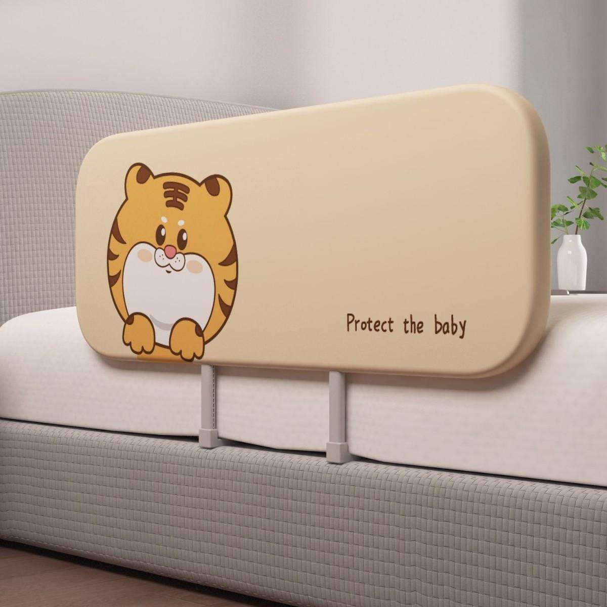 儿童折叠安全围栏宝宝床防护栏防撞婴幼儿可调节床边档板