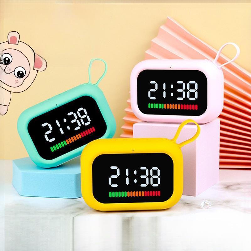 波比熊智能闹钟小学生语音控制儿童学习自律时间管理器