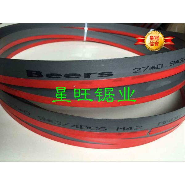 德国进口Beers贝尔斯双金属带锯条M42锯条34*1.1*3/4*4115FM42M51