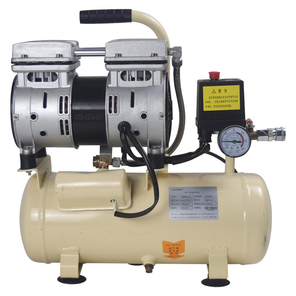 供应无油空压机小型气泵家用便携空气压缩机充气泵喷涂220V