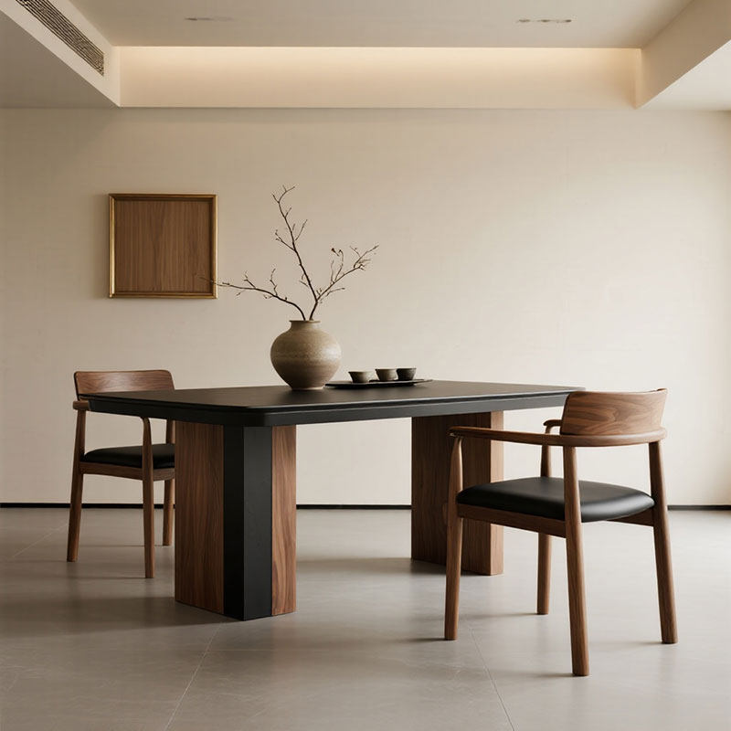 北美黑胡桃木泡茶桌椅组合侘寂风现代简约客厅家用办公室禅意茶台,住宅家具,家用茶台/茶桌,淘宝优惠券,粉丝福利购,淘宝优惠卷