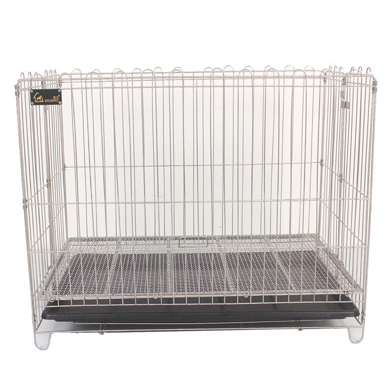狗铁笼不锈钢材狗笼子宠物围栏可折叠质狗狗围栏栅栏猫咪宠物用品