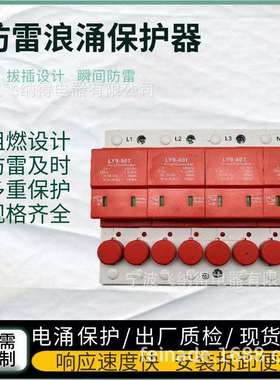 飞纳得LS1-20KA/320V智能电源防雷器家用电源开关信号浪涌电源