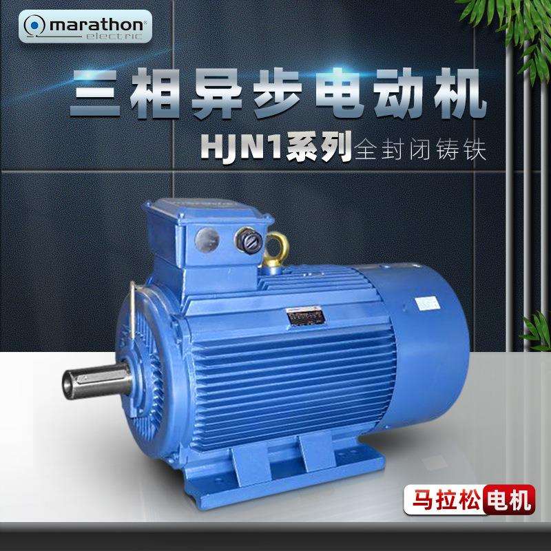 马拉松电机marathon电动机HJN1系列三相低压马达铸铁18.5KW现货