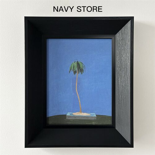 navy STORE【做一棵树】人物图案小V众中古装饰画