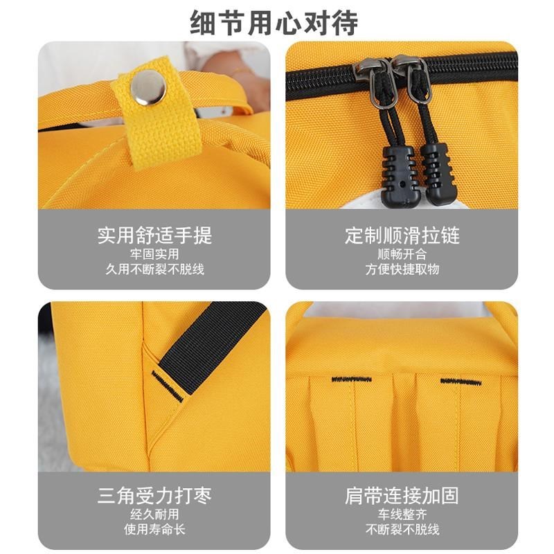 小学生书包定制印logo手提双肩包培训机构L幼儿园广告背包定做印
