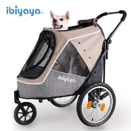 ibiyaya宠物拖车2合1骑行避震款