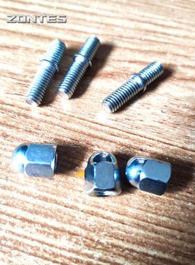 -T10-盖T车X1T22T3R310机滤2Z摩 托RX升仕X1配件 螺母1V双头螺栓M