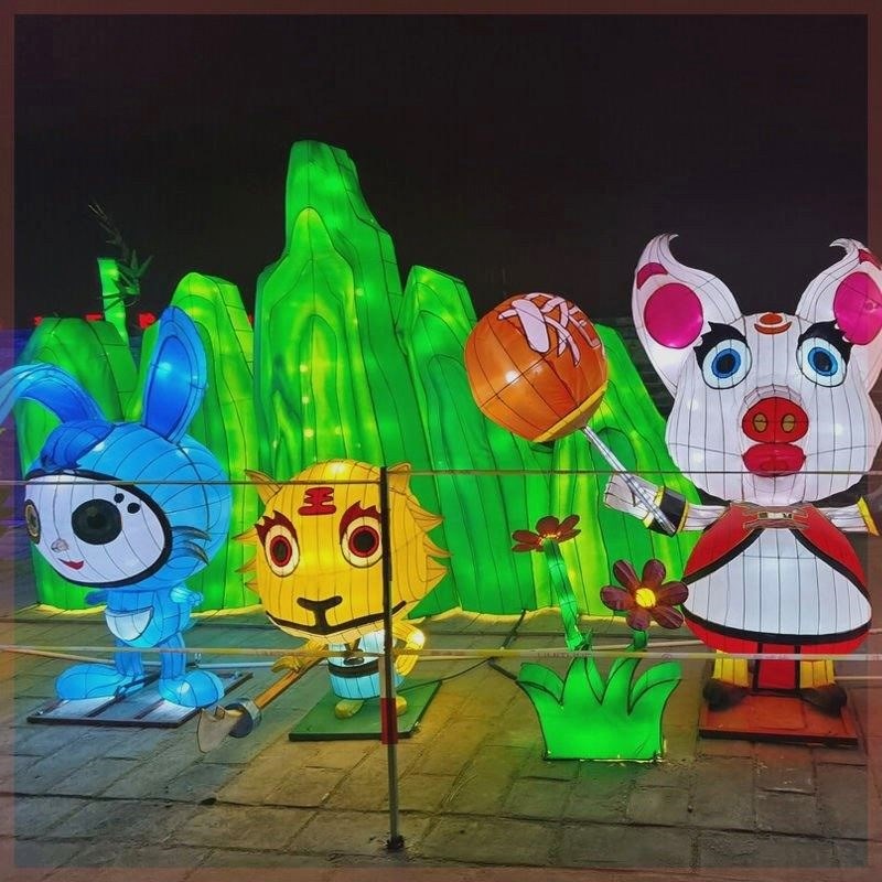 大型2025蛇年j节日花灯户外传统灯会灯展中秋节春节元宵节花灯定