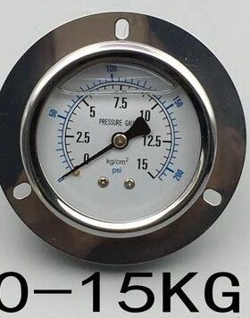 SUT-N60耐震压力表ESg 带KY 20不锈钢0RE15i轴RP向PS外壳Z边