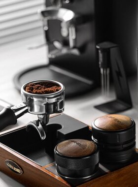 BOM3盒平台B敲渣敲渣填压支架MHW粉 吧台机轰ER手柄收纳-咖啡锤炸