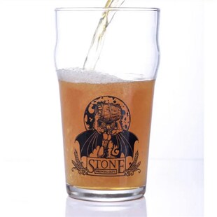 冰岛无双啤酒专用杯精酿啤酒杯品脱杯巨石啤酒杯定Z制LOGO