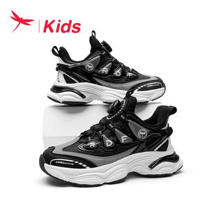 2025秋冬新品红蜻蜓儿童青少年新款运动跑步鞋潮流时尚运动鞋