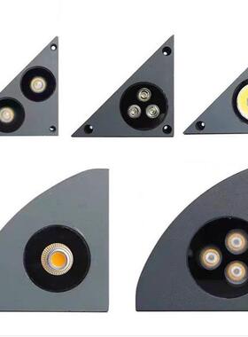 三角形 LED墙角灯1W3W庭院台阶专用步道别墅高档地脚灯厂家直销