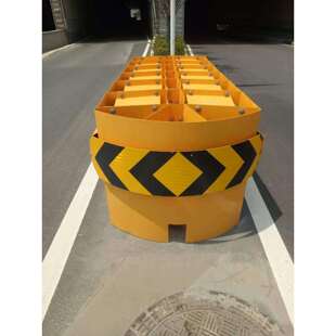 防冲击防撞护栏高速分流可导向防撞垫公路隧道口减速缓冲垫