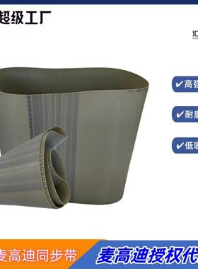 麦高迪MEGADYNE同步带 MXL363.2宽度15mm聚氨酯钢丝无缝同步带