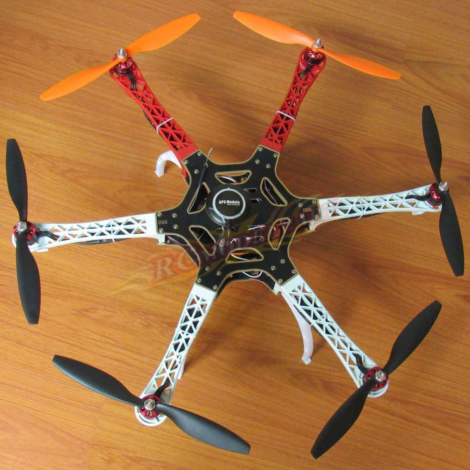 四轴飞行器F450机架 4轴四旋翼多轴/F450V2 F550六轴机架套装