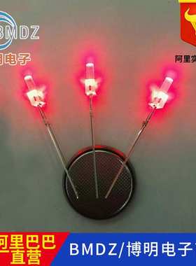 发光二极管10MM雾状白发橙光长脚 F10圆头乳白发橙色直插灯珠 led